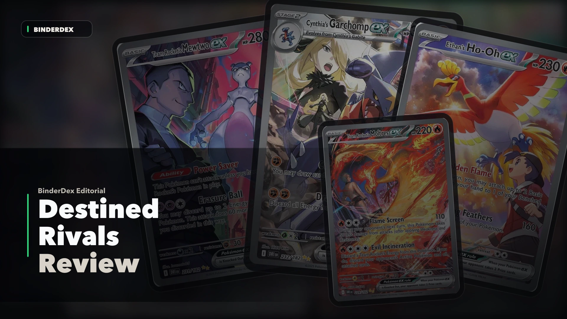 Destined Rivals Collector Review: Team Rocket Chase Cards vs The Rest Of The Set hero image